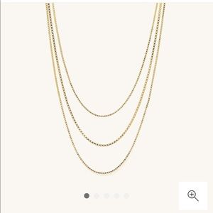 Mejuri Layered 3 Strand Necklace